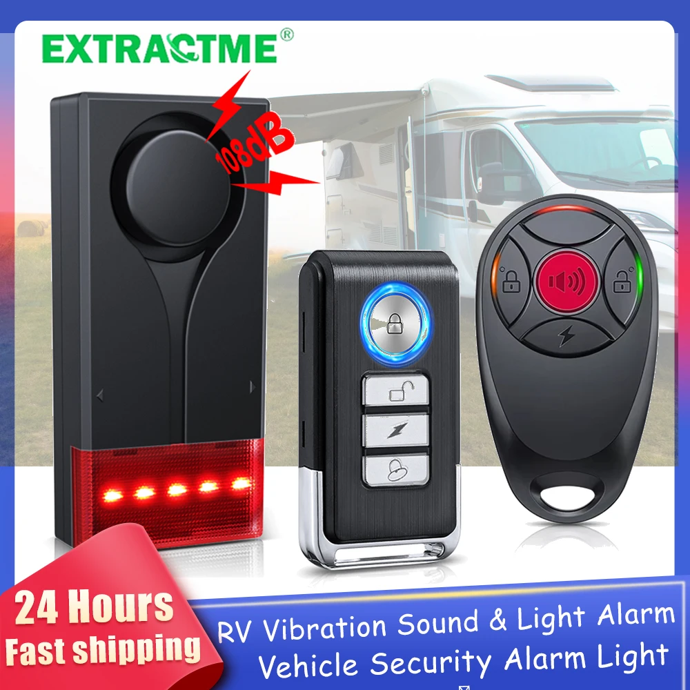 Remote Control Car - Сигнализация Extractme RV 108 дБ Автомобильная