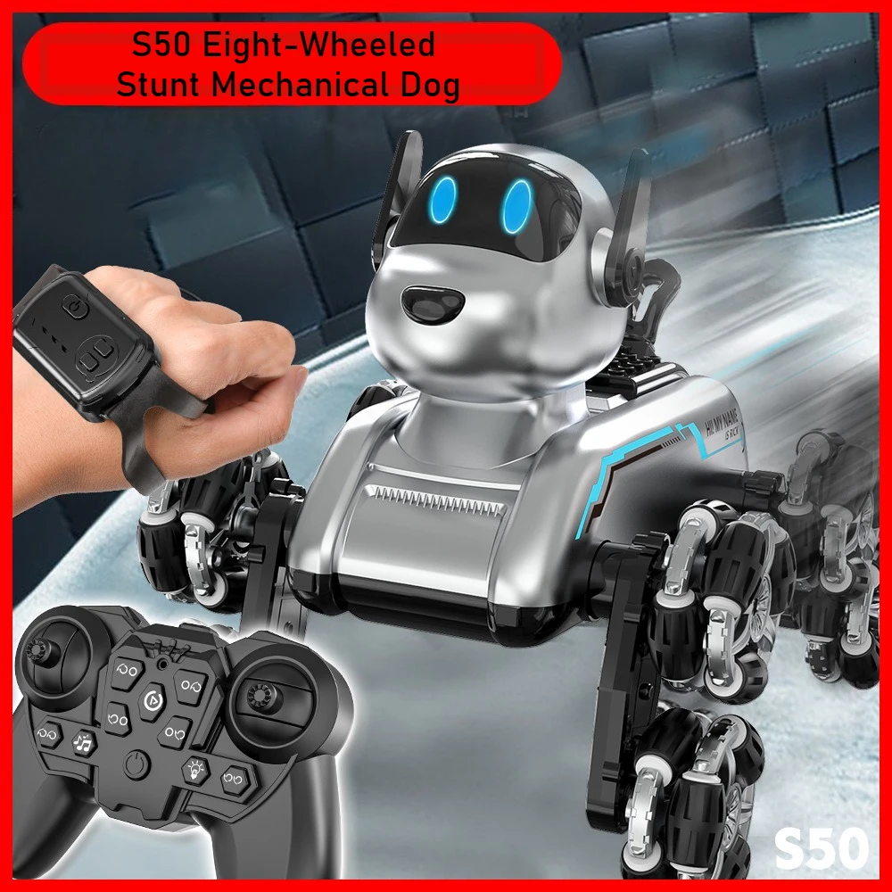 Remote Control Car - S50 Интеллектуальный робот для собаки, чувствительная