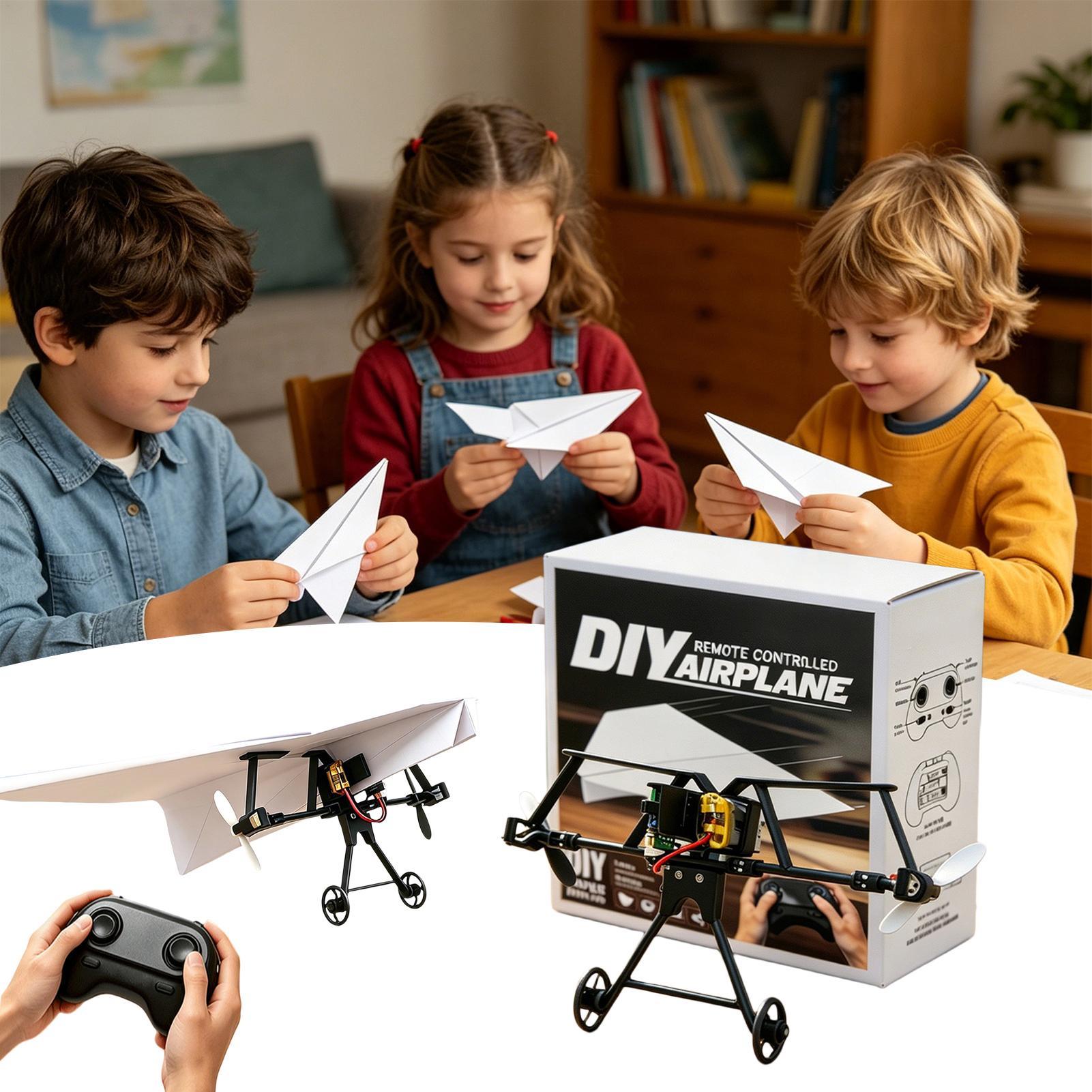 Kids Toys Electric - Набор для сборки бумажного самолета с