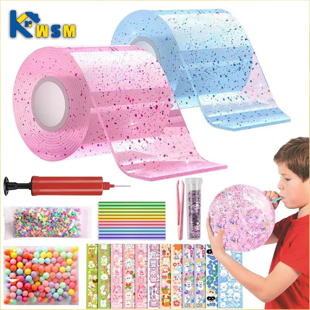 Slime Making Kit - Набор для творчества: Нано-клей с блестками,