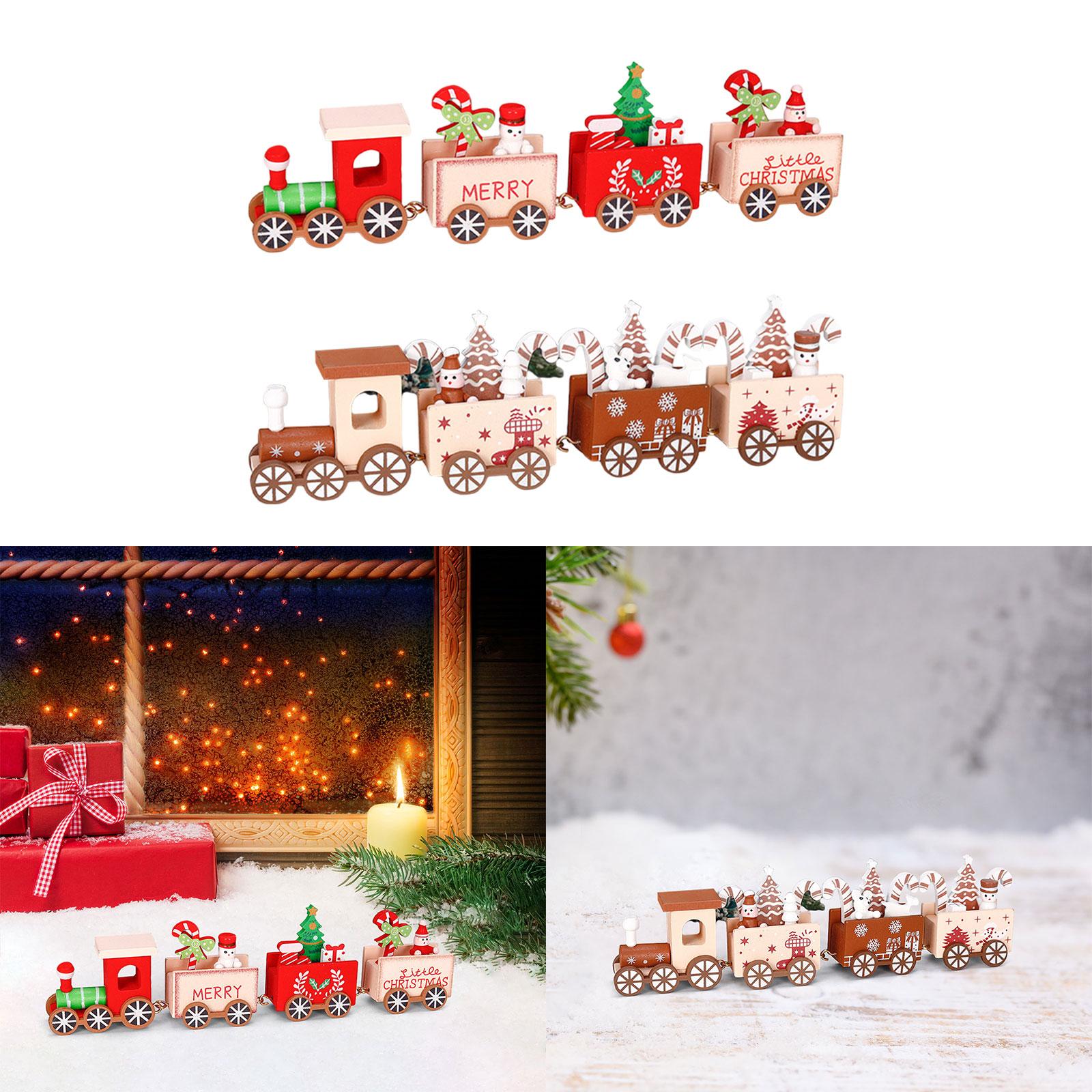 Деревянный поезд, рождественск – обзор и цена Top Kids Xmas Toys
