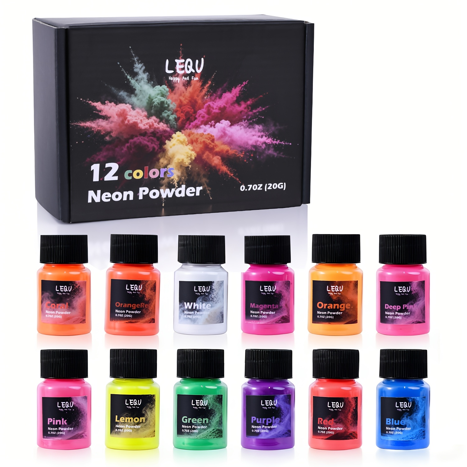 Набор неоновых флуоресцентных  – обзор и цена Slime Making Kit