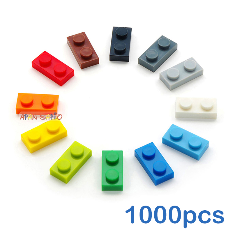 1000 шт. 1x2 точки DIY строите – обзор и цена Kids Toys Under 1000