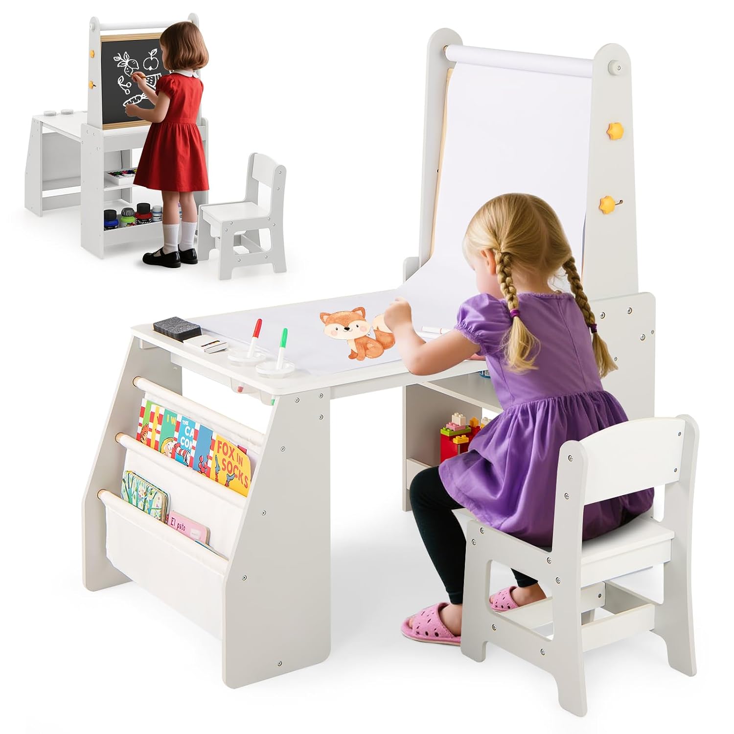 Детский художественный стол и  – обзор и цена Kids Art Easel