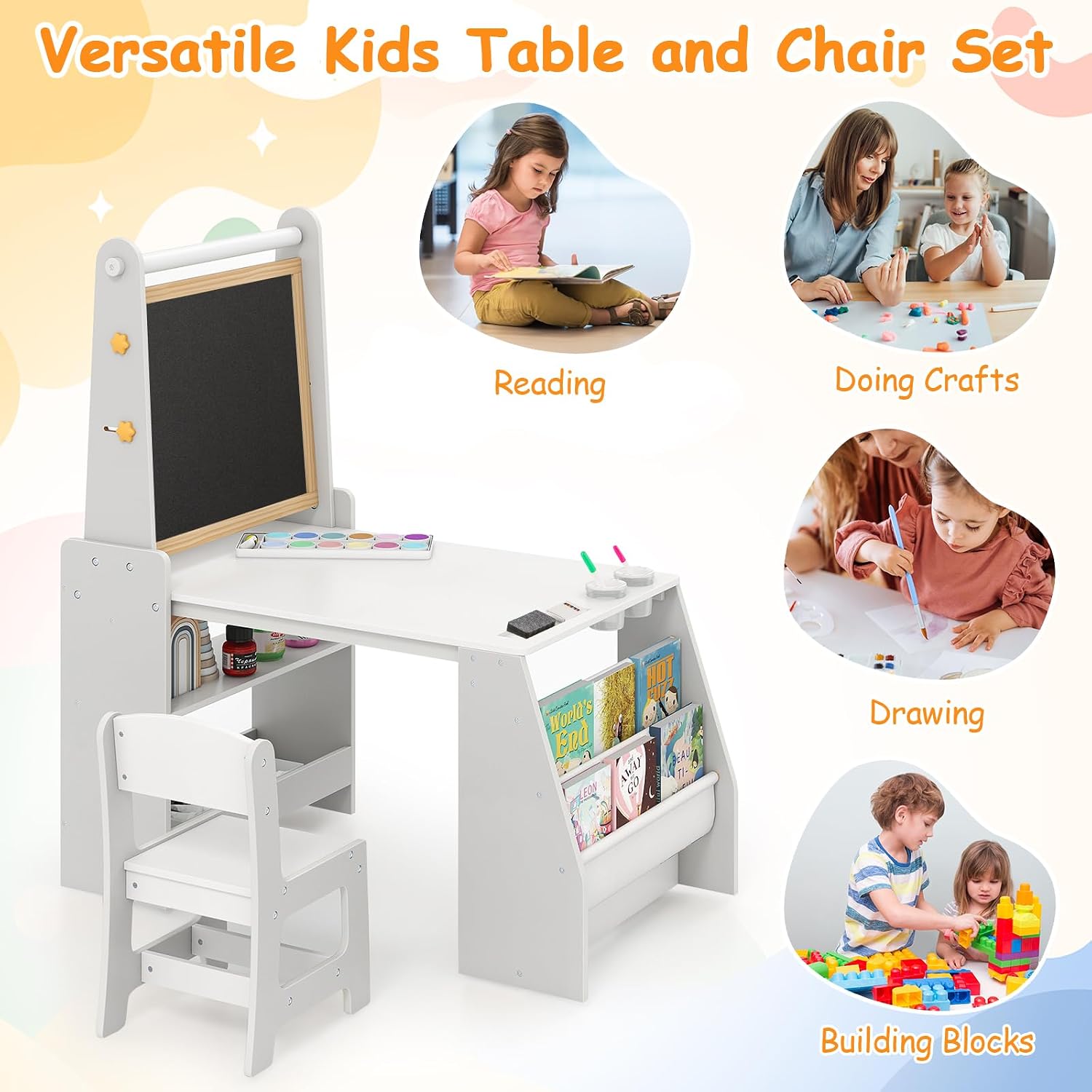 Детский художественный стол и  – обзор и цена Kids Art Easel
