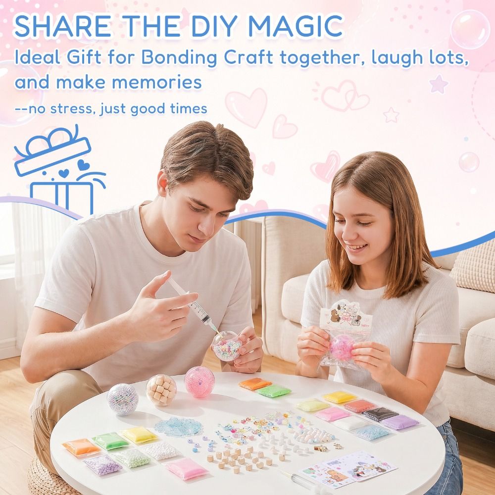 Набор для изготовления антистр – обзор и цена Slime Making Kit