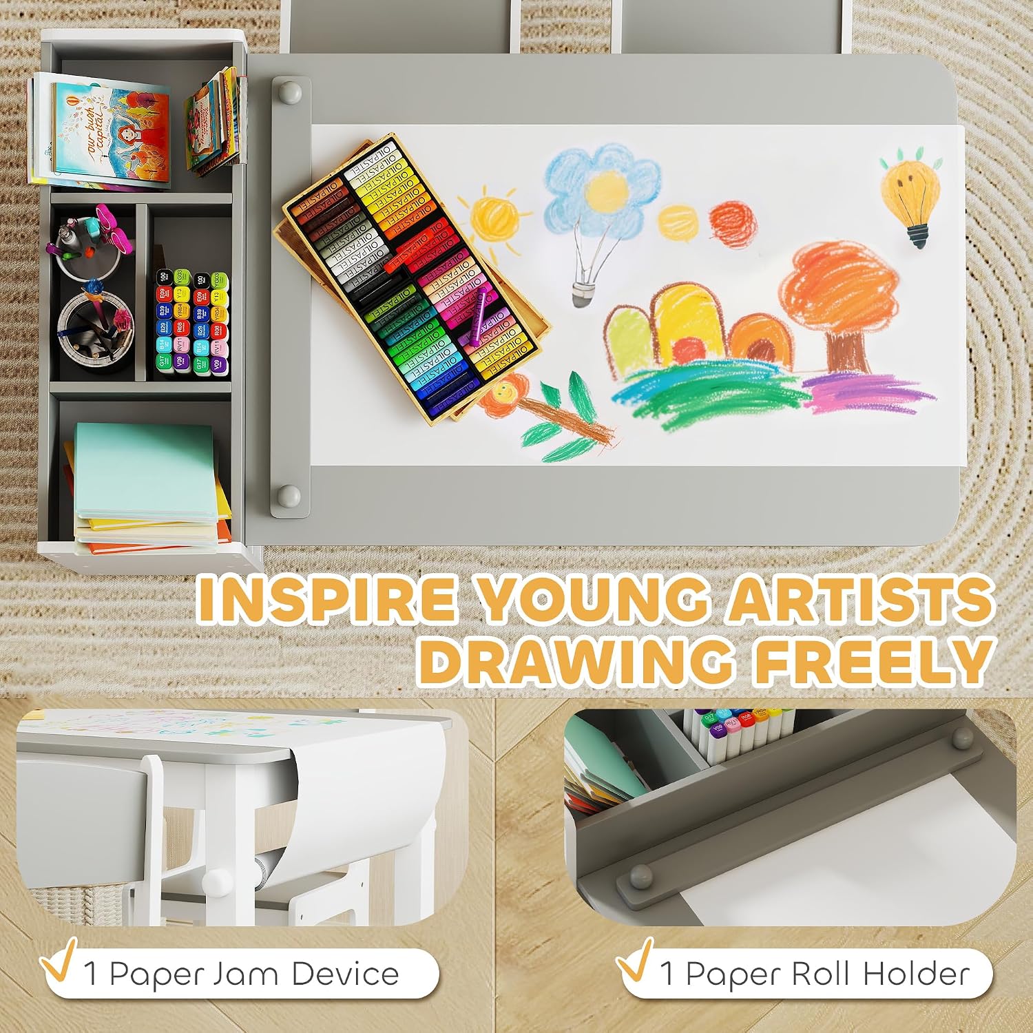 Детский набор: стол для творче – обзор и цена Kids Art Easel
