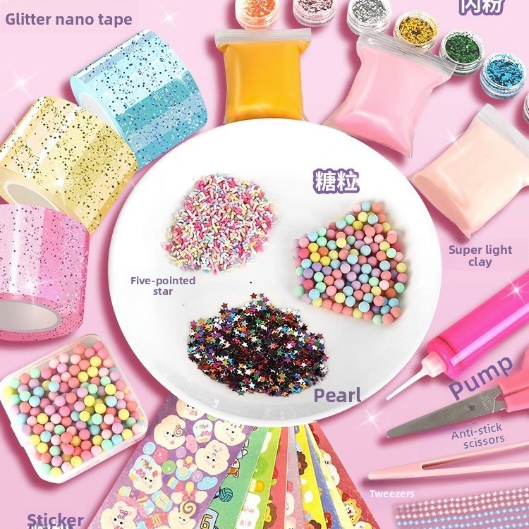 Набор для творчества: Нано-кле – обзор и цена Slime Making Kit